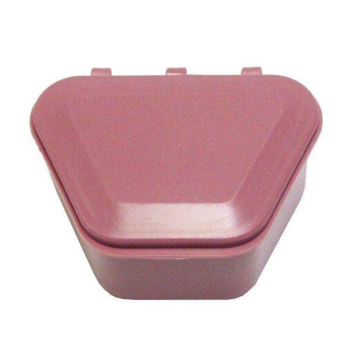 Denture Storage Box - Dusty Rose