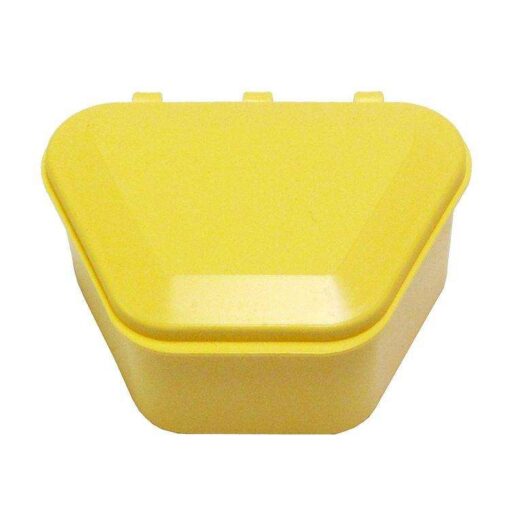 Denture Storage Box - Yellow