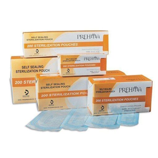 Sterilization Pouches with Built-In Internal Indicator Sterilization Pouches with Built-In Internal Indicator