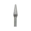 Spiral Cut Keystone Carbide Burs #B 3/8 - 1201740